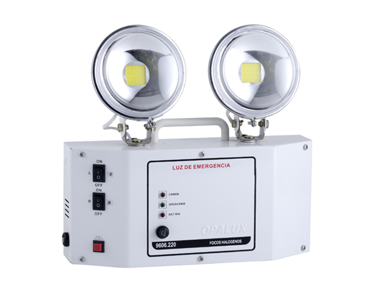 2924 Lampu Darurat Twin Spot Output Tinggi Lumen Tinggi