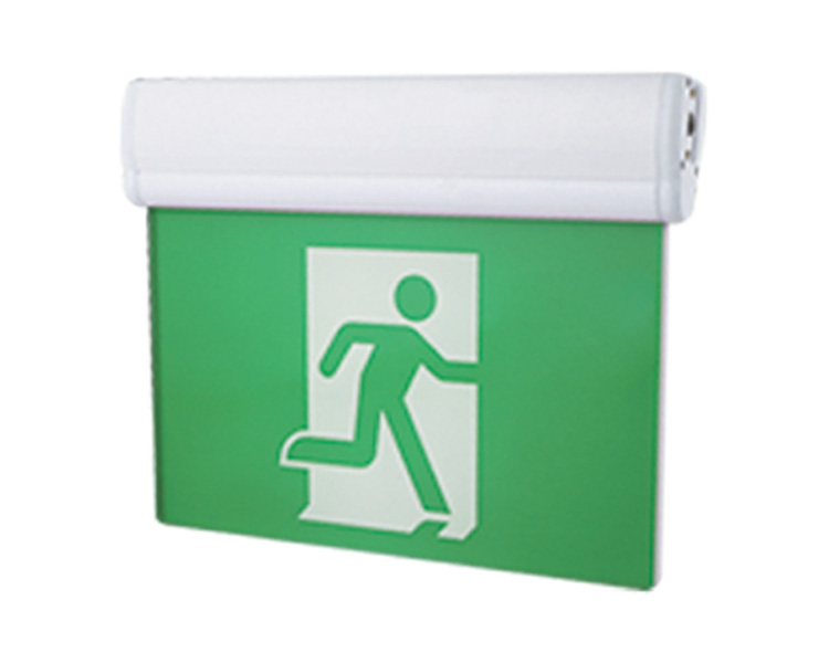 Jelrm Aluminium 6 Inch Running Man LED Darurat Tanda Exit