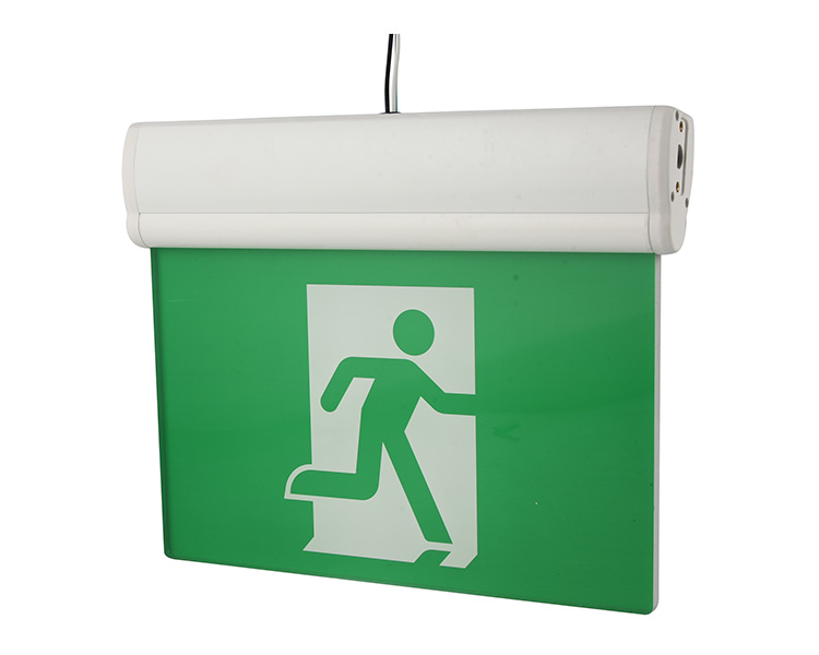 Jelrm Aluminium 6 Inch Running Man LED Darurat Tanda Exit