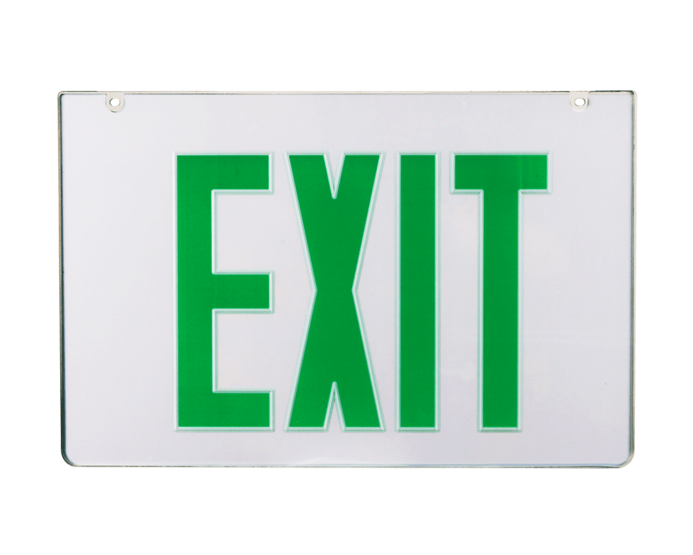 Mirror Exit Sign Panel Akrilik