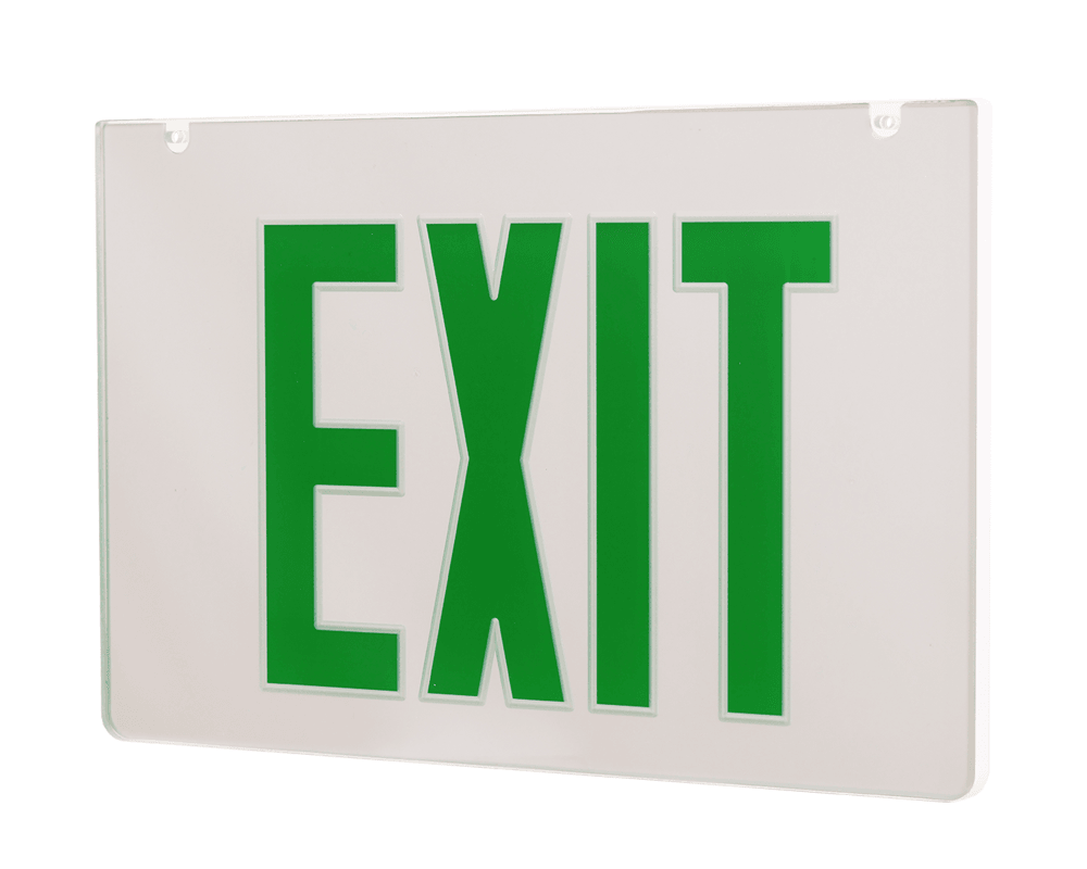 Mirror Exit Sign Panel Akrilik