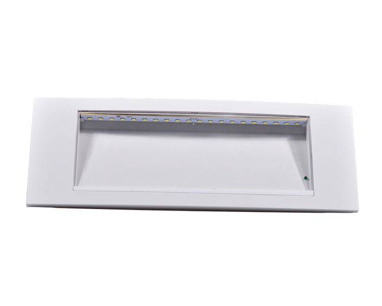 LE511AD CLEAR POLYCARBONATE Diffuser & Lampu Darurat Perumahan ABS