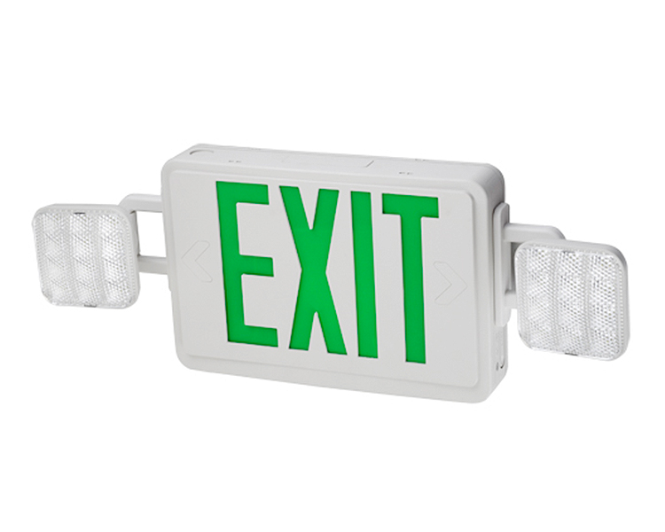 JLEC2GW-LED COMBO EXIT EXIT TANDA dengan huruf hijau