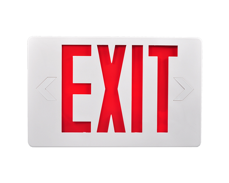 Jleed2rwem New Slim Red Led Exit Sign