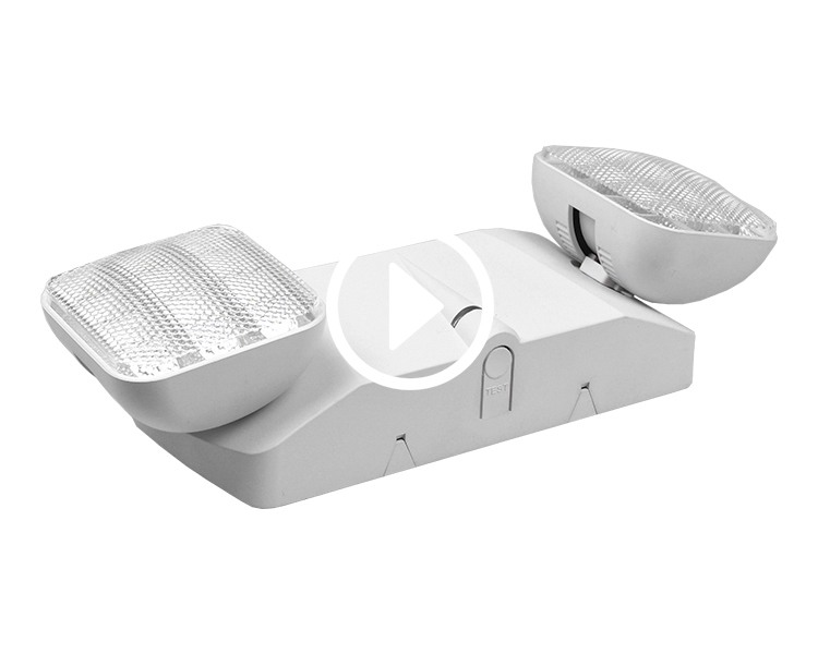 Jleu3-Twin Head LED Darurat Lampu