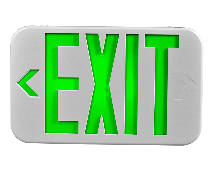 EZXTEU2BCWEM (EZCXTEU2BCWEM) -BI-COLOR UKURAN LED EXIT Tanda