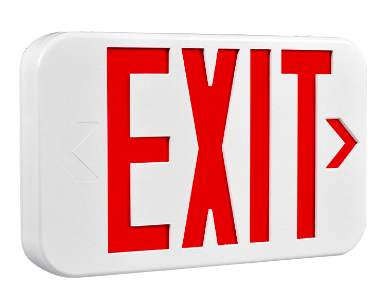 EZXTEU2BCWEM (EZCXTEU2BCWEM) -BI-COLOR UKURAN LED EXIT Tanda