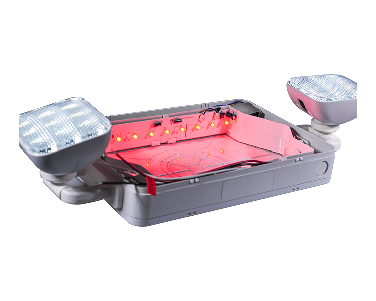 JLEC2BCW-BI-COLOR LED Combo Darurat Exit Exit dengan LED Heads