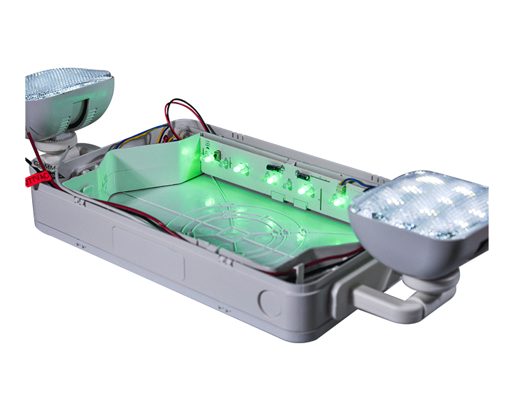 JLEC2BCW-BI-COLOR LED Combo Darurat Exit Exit dengan LED Heads