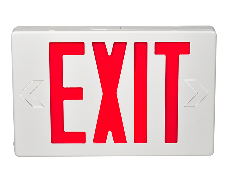 JEE2RWE-UL Tanda Exit Merah Disetujui