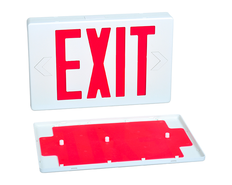 JEE2RWE-UL Tanda Exit Merah Disetujui