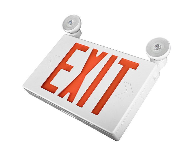JLECB2RW-NEW SLIM RED LURAT RED DARURAT EXIT DENGAN KEPALA LED