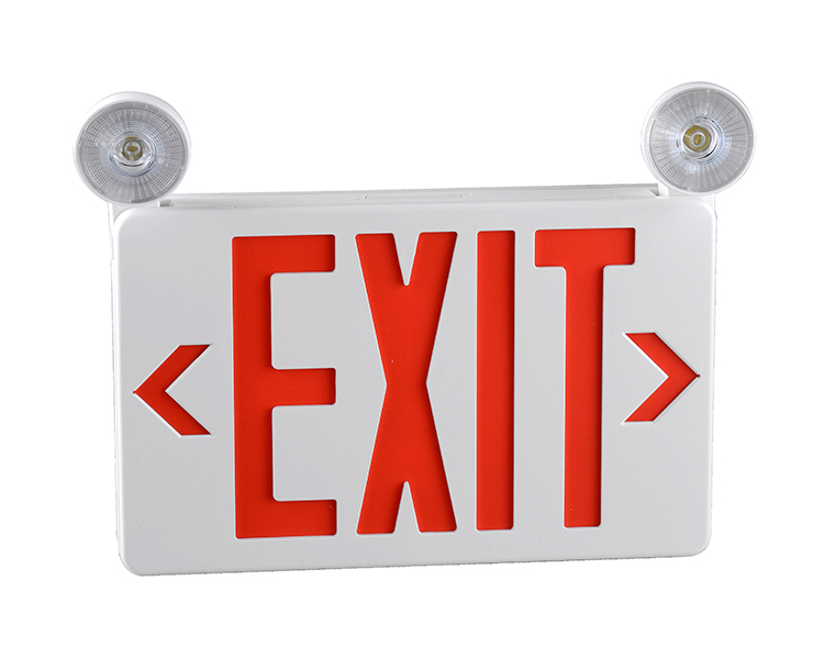JLECB2RW-NEW SLIM RED LURAT RED DARURAT EXIT DENGAN KEPALA LED
