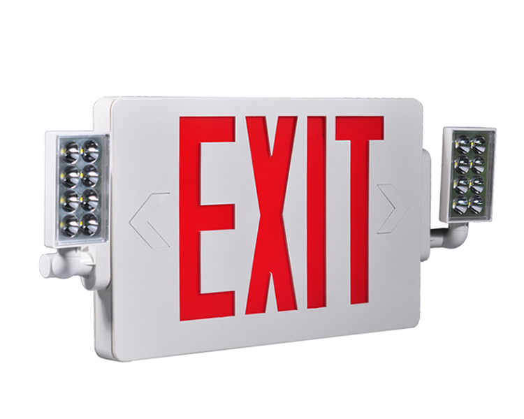 Jlecd2rw-Emergency Fire Exit Exit Lights dengan Red Letters