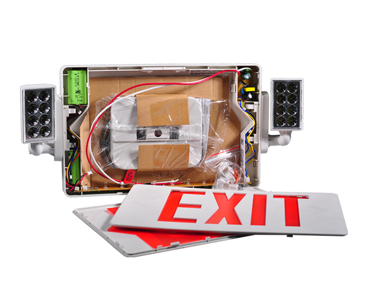 Jlecd2rw-Emergency Fire Exit Exit Lights dengan Red Letters
