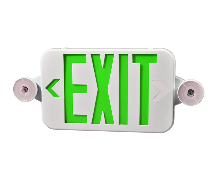 JLECE2GW NEW Compact Green Exit Sign
