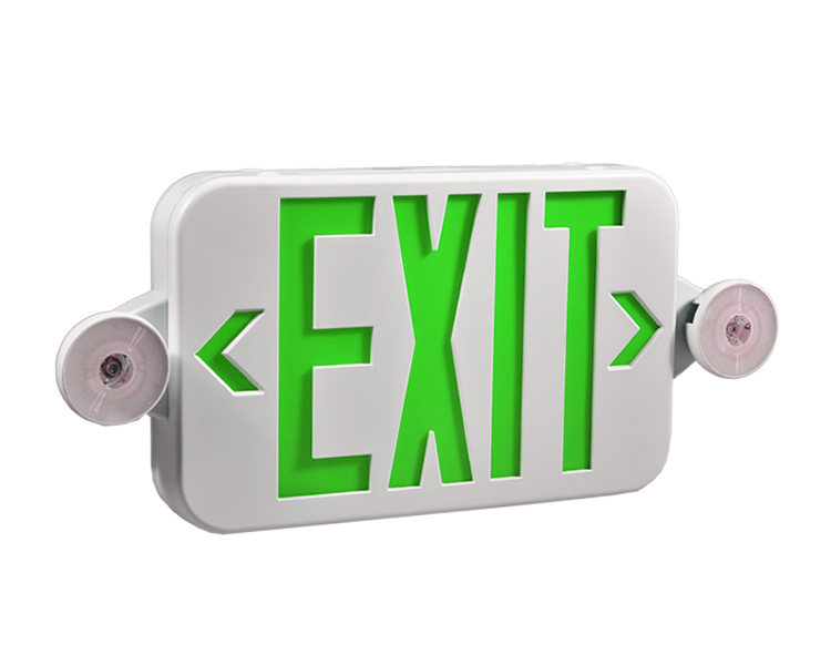 JLECE2GW NEW Compact Green Exit Sign