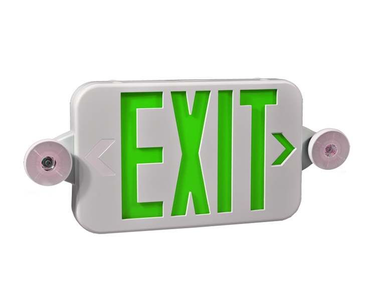 JLECE2GW NEW Compact Green Exit Sign