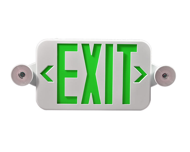 JLECE2GW NEW Compact Green Exit Sign