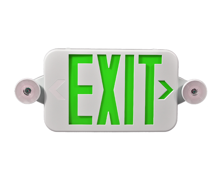 JLECE2GW NEW Compact Green Exit Sign