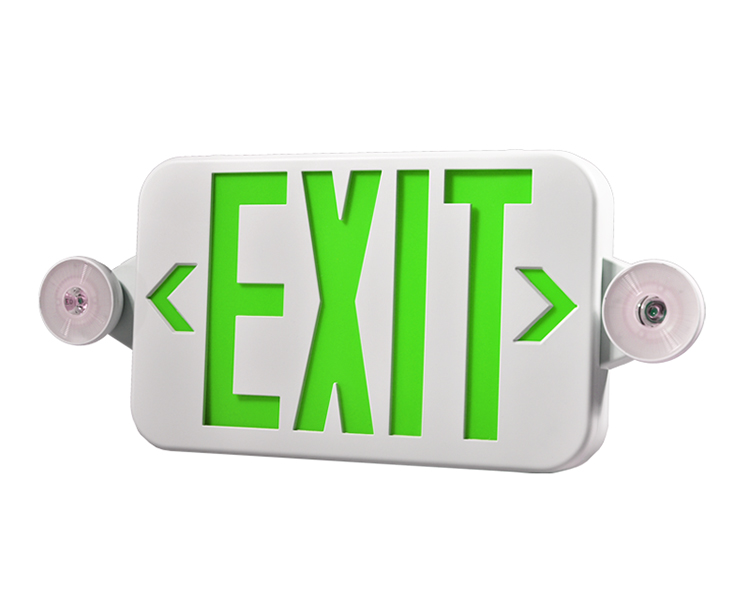 JLECE2GW NEW Compact Green Exit Sign