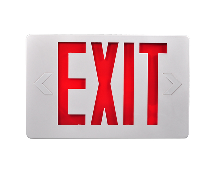 Jleed2rwem New Slim Red Led Exit Sign