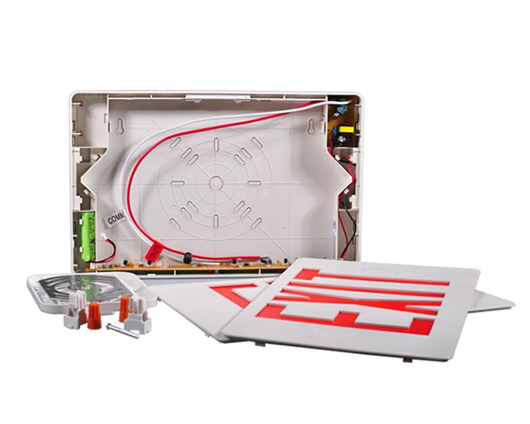 Jleed2rwem New Slim Red Led Exit Sign