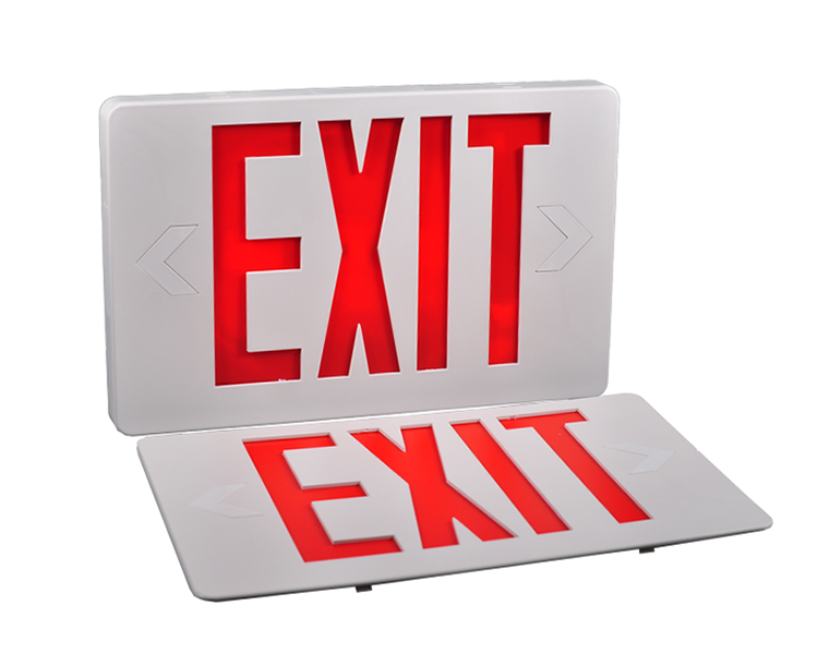 Jleed2rwem New Slim Red Led Exit Sign