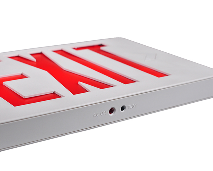 Jleed2rwem New Slim Red Led Exit Sign