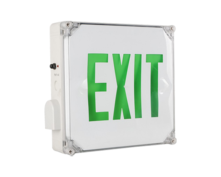 Jeewpg-outdoor Waterproof LED Darurat Tanda Exit 