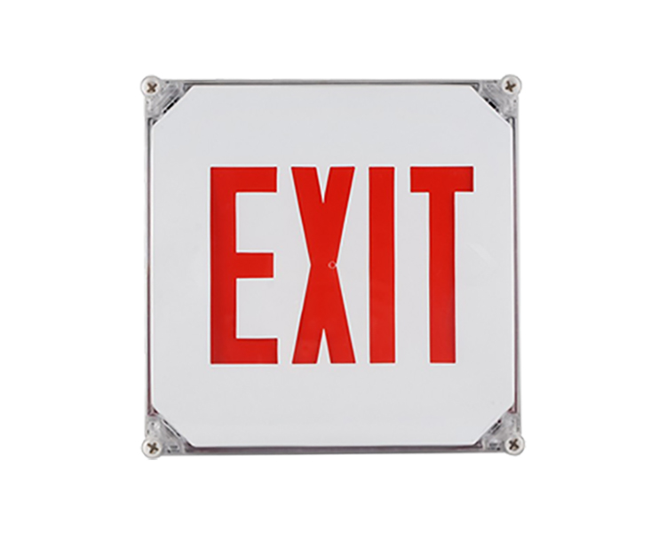 Jeewpr-outdoor Waterproof Red LED Exit Light