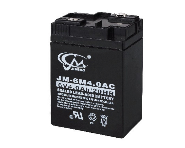 Baterai timbal-asam pengisian ulang 6V 4Ah