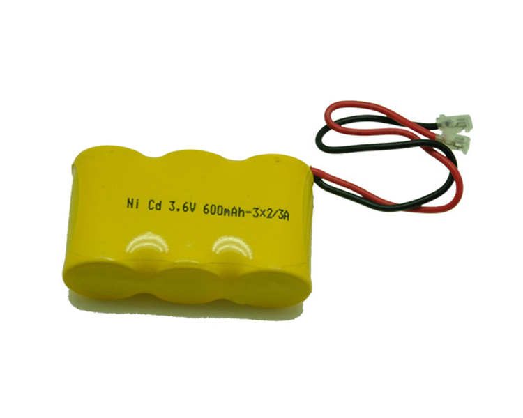 Baterai Ni-Cad 3.6V 600mAh