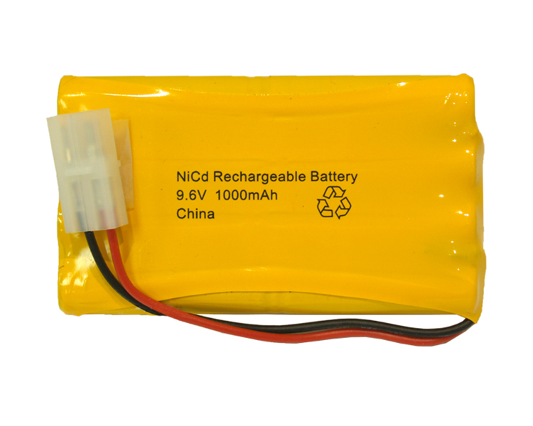 Baterai Ni-Cad 9.6V 1000mAh