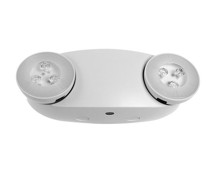 Jleu6 ul/cul 600lm output tinggi lampu darurat kepala ganda