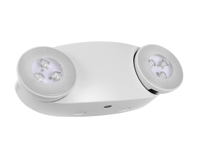 Jleu6 ul/cul 600lm output tinggi lampu darurat kepala ganda