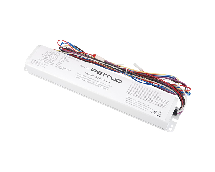 Paket baterai darurat LED dengan paket baterai internal